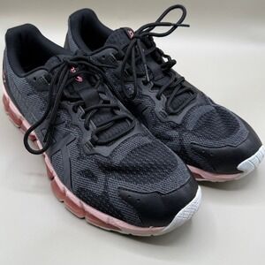 ASICS Women's Gel Quantum 180 Running Shoes Black Pink Size 11 Athletic Sneakers